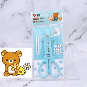 AIHAO SS009 Rilakkuma 학교 가위, 귀여운 카와이 DIY 일기 장식 가위, 수공예 종이, 어린이 학생 문구, 1PC