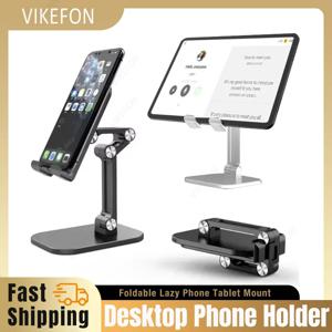 조정 가능한 데스크탑 휴대 전화 홀더 스탠드 접이식 데스크탑 태블릿 브래킷 iPhone iPad Samsung Galaxy Tab Xiaomi Pad Mount