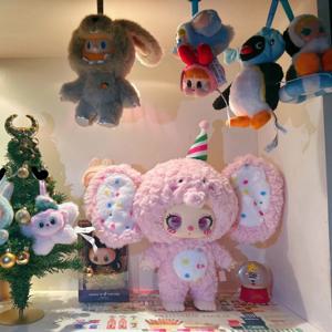 원래 Liila 동물원 고양이 Liila 600% 정통 비닐 플러시 블라인드 박스 그림 수집 데스크탑 장식 아늑한 방 장식 어린이 선물