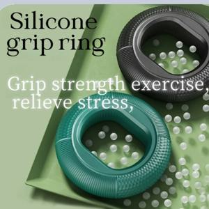 핸드 트레이너 손목 확장기 그립 손가락 강도 파워 그리퍼 그립 링 스트레스 릴리프 체육관 홈 운동 피트니스 장비