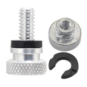 할리 데이비슨 스포츠스터용 시트 볼트 나사, 상단 펜더 교체 액세서리, 1/4 인치-20 나사 오토바이, 6mm