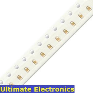 100 개/몫 0402 SMD 칩 다층 세라믹 커패시터 0.5pF ~ 1 미크로포맷 10pF 100pF 1nF 10nF 15nF 100nF 0.1uF 1uF MLCC 칩 커패시터