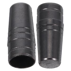 2Pcs 우산 캡 교체 금속 클립 방수 야외 액세서리 긴 폴 탑 지팡이 끝 수리 부품 팁