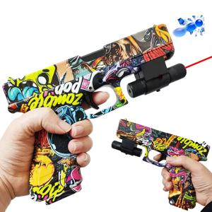 2025 수동 G17 장난감 총 레이저 물 공 총알 Airsoft 권총 야외 스포츠 CS 게임 무기 어린이 선물
