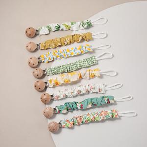 패브릭 젖꼭지 클립 – 신축성 있는 주름 장식 및 산뜻한 스타일 젖꼭지 홀더 부드러운 빛 세련된 젖꼭지 스트랩 신축성