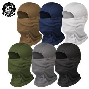 MusionTactical Balaclava 풀 페이스 마스크 Quick-dryHiking 사이클링 캠핑 사냥 AirsoftHood 캡 자전거 헤드 커버 여름 남성 여성