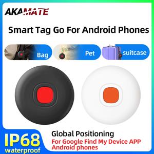 안드로이드 폰용 미니 스마트 블루투스 GPS 태그, Google 내 장치 찾기 지원, 자전거/애완 동물/수하물 휴대용 도난 방지 추적기