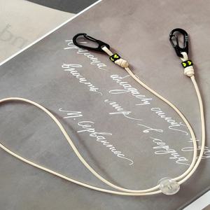 Agu007 하트 중립 오리지널 마스크 매는 밧줄 목 장식 체인 마스크 안티 손실 로프 안경 체인 홈 매일 사용