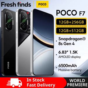 【월드 프리미어】POCO F7 5G 글로벌 버전 스냅드래곤 ®   8세대 4 NFC 6.83인치 1.5K AMOLED 디스플레이 50MP 카메라 OIS 6500mAh 스마트폰