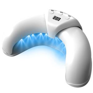 UV LED 네일 램프 3가지 타이머 - 접이식 빠른 건조기 네일 아트, 가정 및 살롱 전문가용 젤 폴리쉬 경화 램프