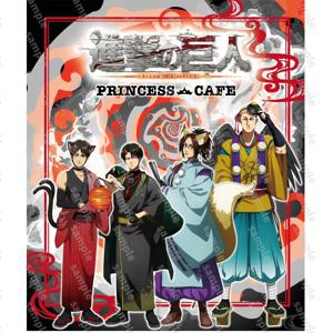 타이탄 일본 애니메이션 주변기기 공주 카페 버전 아크릴 스탠드 소장품 책상 장식품 소년을위한 크리 에이 티브 선물