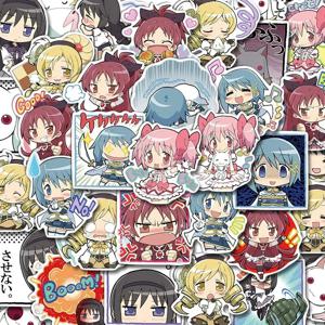 10/30/48pcs Kawaii Anime Puella Magi Madoka Magica 스티커 Kaname Madoka Akemi Homura 만화 데칼 장난감 DIY 노트북 전화 케이스