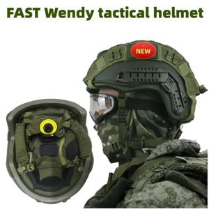 전술 헬멧 Kevla 탄도 ACH 하이 컷 고품질 탄도 헬멧 NIJ IIIA FAST Wendy의 서스펜션 패드 탄도 헬멧