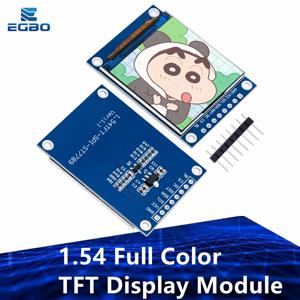 풀 컬러 TFT 디스플레이 모듈, HD IPS LCD LED 스크린, 아두이노용 SPI 인터페이스, ST7789, 1.54 인치, 1.54 인치, 240x240