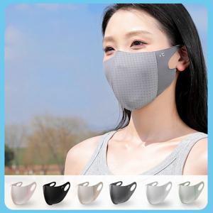 1PCS 여성 자외선 차단 마스크 3D 얼음 실크 통기성 Traceless 선 스크린 마스크 솔리드 컬러 얇은 얼굴 커버 패션 다목적 마스크