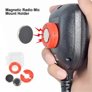 마그네틱 마이크 마운트 브래킷, 핸드 마이크 고정 브래킷, Yaesu FT7900R MH48 SSM-85D shoud 용 자동차 대시 보드 벽 마운트 홀더