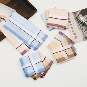 남성과 여성을 위한 사계절 면 손수건, 구식 향수 얇은 땀 닦는 손수건, 결혼식 시즌 아버지의 날 기념품