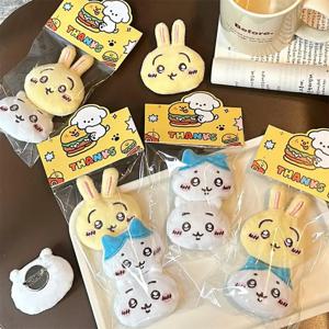 귀여운 치이카와 만화 브로치 배낭 장식 가방 펜던트 액세서리 인형 스카프 의류 핀 소년과 소녀 생일 선물