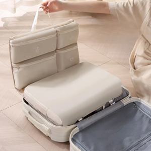 여행용 옥스포드 천 옷 보관 가방 7-in- 속옷 양말 정리함 비즈니스 여행 휴가 가방 보관