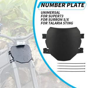 Sur-Ron S X Light Bee 오토바이 등록 플레이트 용 전면 라이센스 번호 플레이트 Talaria Super 73 오토바이 전기 먼지 용