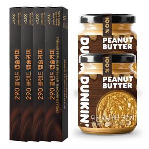 네스프레소 호환 290 커피캡슐 40개 + 던킨 땅콩버터 100% 크런치 2개