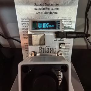 Bitaxe Gamma 601 1.2TH/s 오픈 소스 비트코인 ​​광부(전원 공급 장치 포함) 개인용 블록체인 암호화폐 채굴기