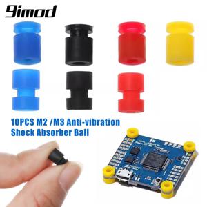 F3 F4 F7 비행 컨트롤러 FPV Quadcopter Anti Vibration Soft Mount Ball 용 10pcs M2/M3 RC 고무 충격 흡수 볼