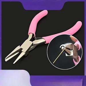 미니 5인치 원형 오목 플라이어 와이어 루핑 플라이어 정밀 보석 플라이어 DIY 보석 제작용 와이어 루핑 플라이어