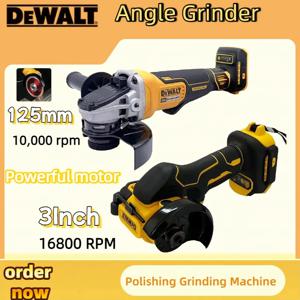 디월트 무선 앵글 그라인더 125mm 및 3인치 미니 연마 연삭기 전동 절단 공구