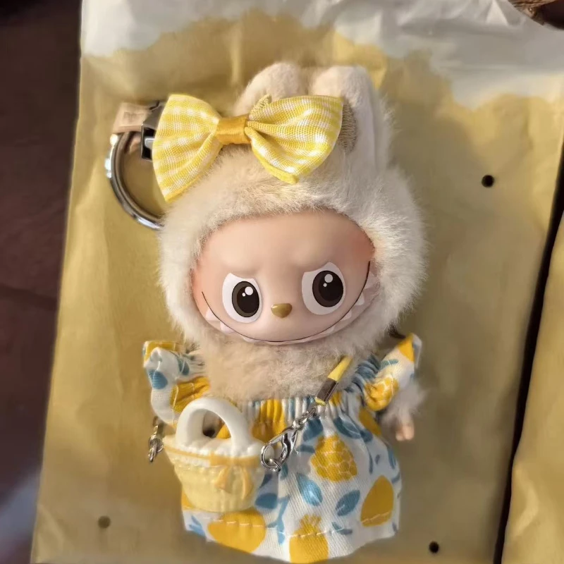 미니 라부부 의류 10.5cm 라부부 V4 몬스터즈 핀 포 러브 시리즈 인형 옷 액세서리 라부부 의상