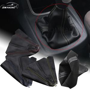 자동차 수동 기어 시프트 레버 먼지 커버 PU 가죽 기어 위치 방진 커버 자동차 인테리어 장식 액세서리