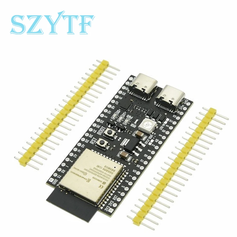 ESP32-S3-DevKitC-1 WiFi+Bluetooth 호환 사물 인터넷 Type-C 개발 보드 Arduino용 코어 보드 ESP32-S3-1
