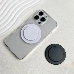 새로운 자기 접이식 휴대 전화 그립 홀더 소켓 포켓 지원 Magsafe iPhone 삼성 안전 반지 손가락 확장 스탠드