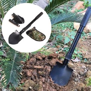 캠핑 삽 정원용품 소형 정원 도구 관광용 도구 손 미니 장비 잡초 제거 접이식 도구