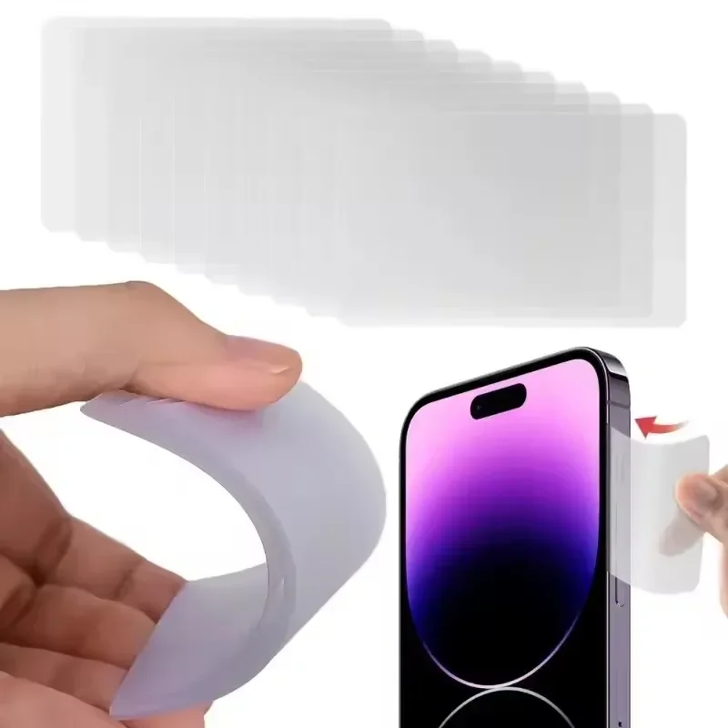 1-50PCS 플라스틱 카드 전화 화면 오프너 울트라 얇은 유연한 프라이 제거 도구 모바일 태블릿 LCD 화면에 대한 명확한 수리 도구