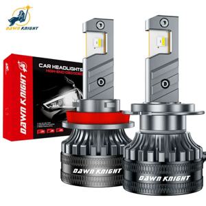 DAWN KNIGHT D7 슈퍼 미니 H4 H7 H11 LED 헤드라이트 램프 H1 HB3 HB4 리플렉터 광학 헤드라이트 특수 교체 키트 2개