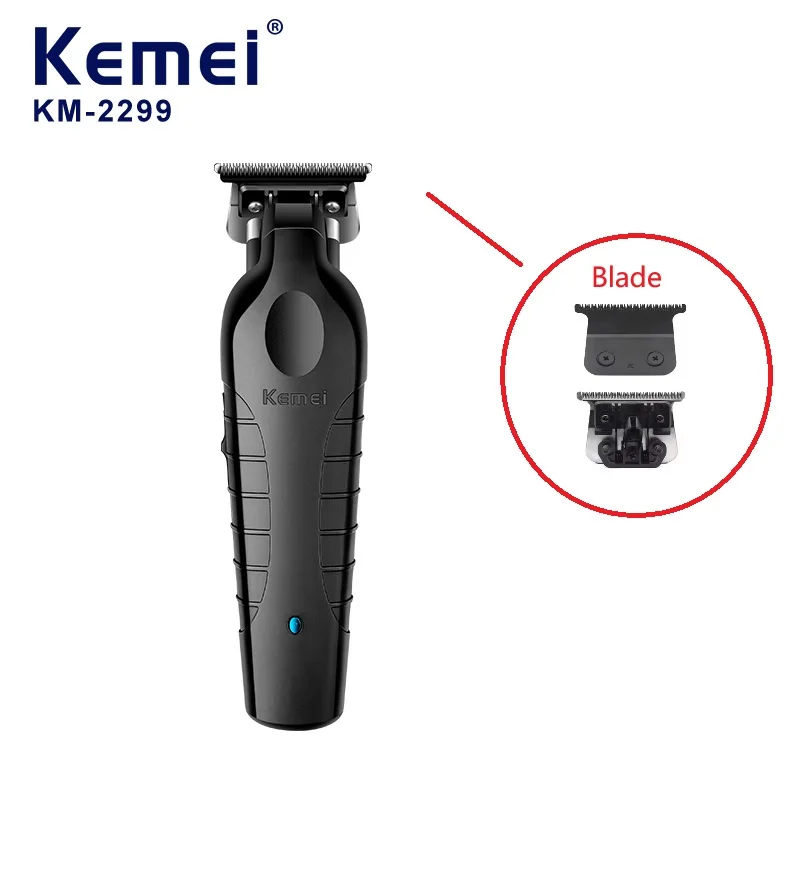 Kemei KM-2299 정품 교체용 날 헤어 클리퍼 날 커터 헤드 헤어 트리머 커팅 나이프 헤드 부품 액세서리