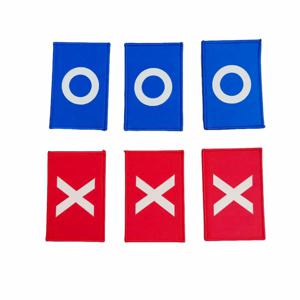 할로윈 Calamari 코스프레 배지 핀 TV SG2 한국 보스 플레이어 10.5*6.5CM 레드 블루 XO 액세서리 게임 소품 의상