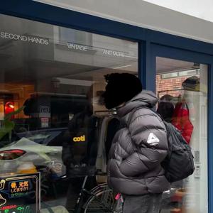 가을 겨울 다운 코튼 재킷 야외용 따뜻한 페이스 마스크 스포츠 재킷 남녀공용 방풍 방수 후드