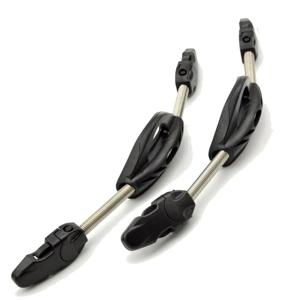 스노클링 스쿠바 다이빙 스프링 핀 스트랩, 퀵 릴리스 버클 포함, 2 개