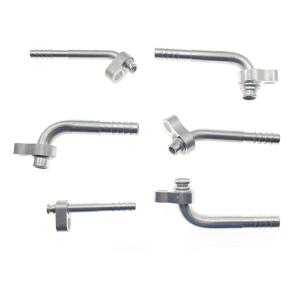 자동차 에어컨용 호스 조인트, 공기 냉각 조인트, 플레이트가 있는 R134 피팅, 플레이트가 있는 공기 냉각 피팅