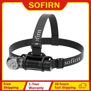 SOFIRN HS41 헤드램프 4000lm 21700 USB C 충전식 SST20 LED 토치 표시기(자기 테일 손전등 포함)