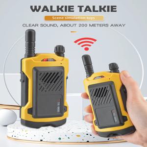 어린이를위한 워키 토키, 어린이를위한 2Pcs 미니 모델 인터폰 장거리 야외 하이킹 캠핑 3-12 세 장난감