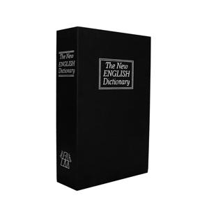 크리 에이 티브 사전 안전 미니 플라스틱 암호 저장 책 변장 안전 비밀 숨겨진 암호 금고 저축 상자 선물