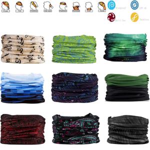 2051 다기능 남자 원활한 매직 터번 스키 오토바이 두건의 목 따뜻한 야외 사이클링 스카프 방풍 페이스 마스크 여성