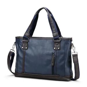 브랜드 디자인 캐주얼 남성 서류 가방 가죽 비즈니스 가방 빈티지 여행 남성 어깨 메신저 가방 컴퓨터 노트북 가방 bolso 가방