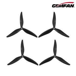 Gemfan 8040 8X4X3 3날 8인치 유리 섬유 나일론 프로펠러 CW CCW 시네리프터 매크로 쿼드 프롭 4개 (LR8 RC FPV X-클래스 모델용)