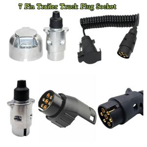 트레일러 트럭 라이트 보드 익스텐션 케이블 리드 수 암 와이어 플러그 소켓, 와이어 부품 커플링 회로 플러그 소켓, 3M 7 핀