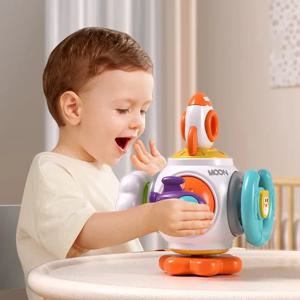 교육 학습 몬테소리 장난감 바쁜 큐브 실습 능력 훈련 잠금 상자 어린이를위한 미세 운동 기술 개발 큐브 장난감