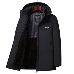 남성용 두껍고 따뜻한 코튼 패딩 재킷, 편안한 캐주얼 방수 코트, 플러스 사이즈 L-5XL, 패션 트렌드, 2024 겨울 신상